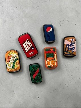 Croc Shoe Soda Can Charms